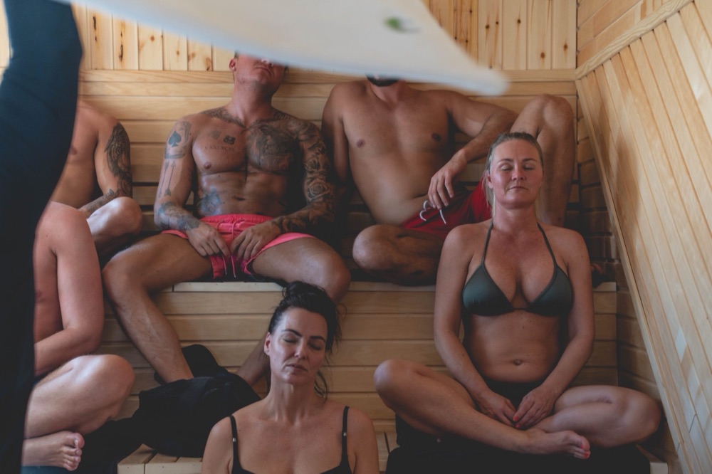 Saunaen hos GusBox