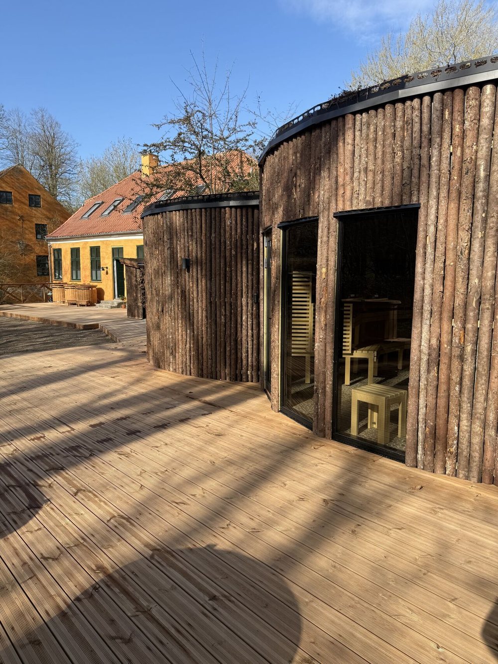 Saunaen hos Innercise Frederiksdal
