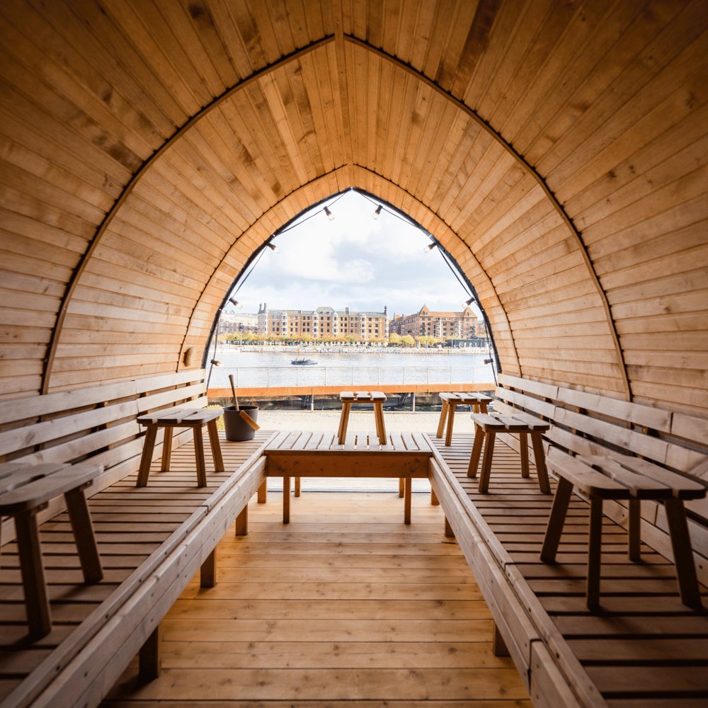 Saunaen hos KYND Marriott