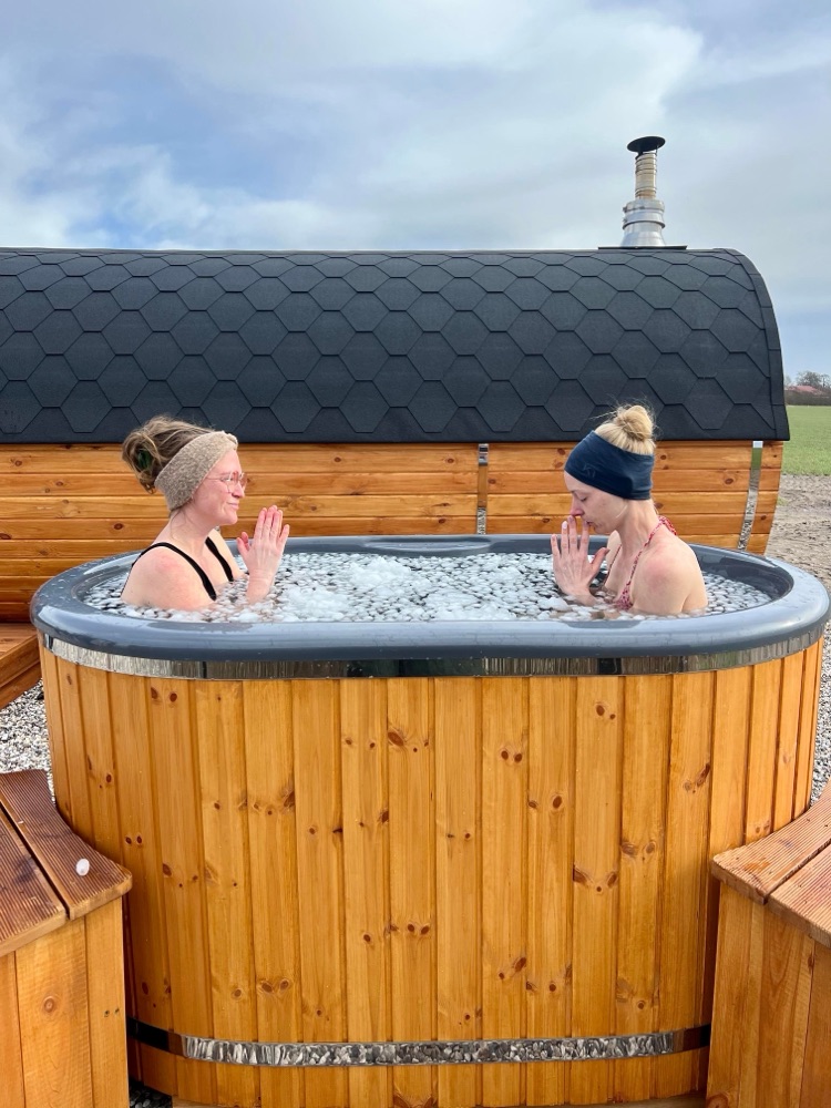 The sauna at Powerful by Nature