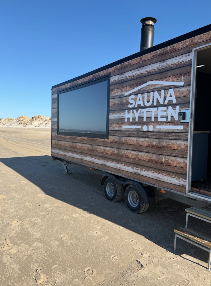 Saunahytten Blokhus Strand